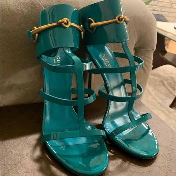 Gucci Ursula Springwater Sandal (green) - Picture 6 of 8